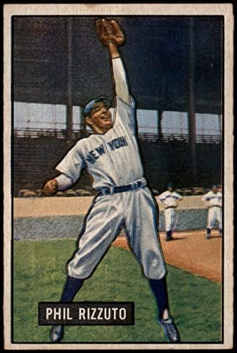 1951 Bowman # 26 Phil Rizzuto New York Yankees Dean's Cards 5 - Ex Yankees