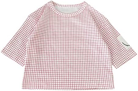 Nou -născut copii copil pentru băieți pentru copii pentru copii pata patchwork bluză cu mânecă lungă blaturi tricou ținute haine de top