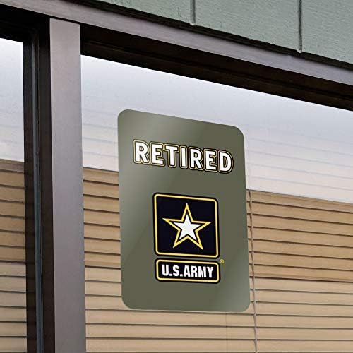 Armata americană pensionată logo -ul pensionar de afaceri Sign Biroul de afaceri