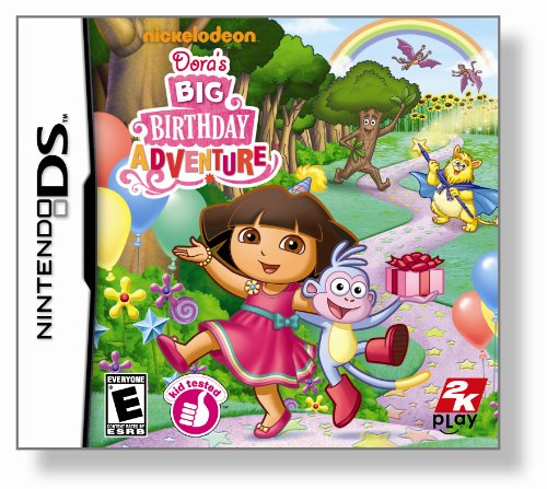 Dora The Explorer: Big Birthday Adventure de la Dora - Nintendo DS