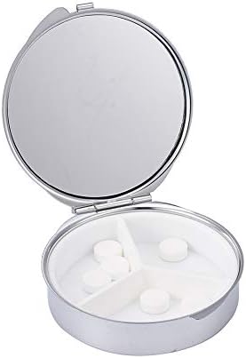 Xianghuangtechnology diamante strălucitoare cutii de pastile/carcasă de pastile, compact 3 compartiment medicament suport pentru