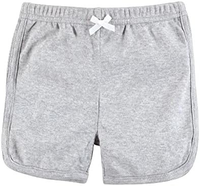 Hudson Baby Unisex Baby and Toddler Shorts Bottoms 4-Plack, Lămâie, 12-18 luni