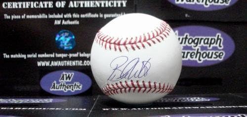 Brandon Webb Autographed Baseball - baseball -uri autografate