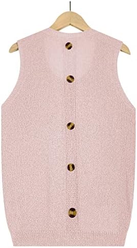 Camisol sport pentru femei tricot tricot tops v gât vestă casual sexy fără mâneci de top de bază bluze de tunică de bază feminin cu buzunar