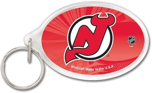 Wincraft NHL 65595081 New Jersey Devils Actrilic Carty Chey Ring