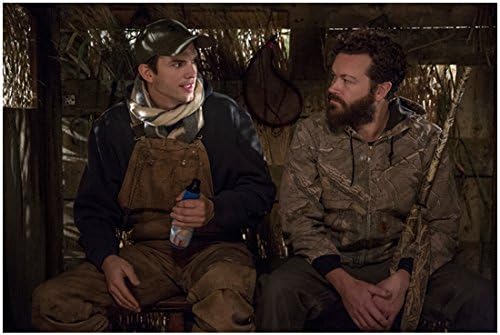 Ranch Ashton Kutcher și Danny Masterson așezat în Duck Blind 8 x 10 inch Foto
