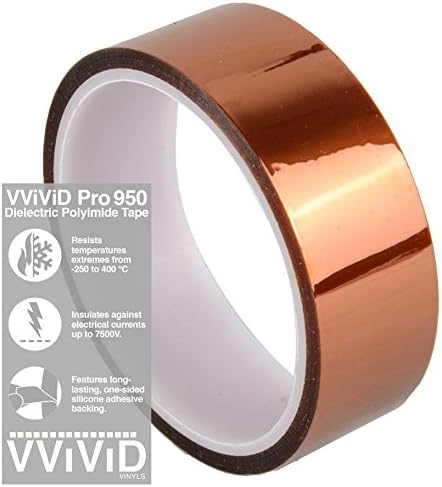 Banda dielectrică Vvivid Pro 950 Polimeide pentru izolație, electronică, lipire și imprimare 3D