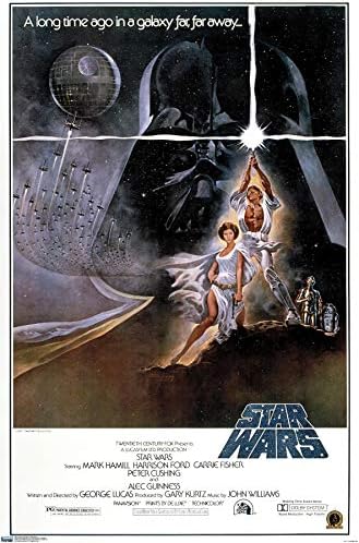 Tendințe Internaționale 24x36 Star Wars: A New Hope - Poster Original One Sheet Wall, 24 x 36, versiune neframată