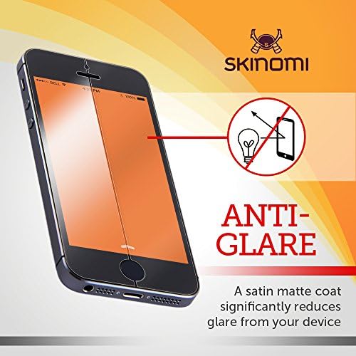 Skinomi Matte Ecran Protector compatibil cu BLU Life 8 XL Anti-orbire mat piele TPU Anti-bule de Film