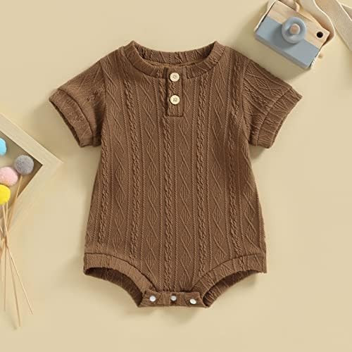 Pulover pentru bebeluși pentru bebeluși Romper fată băiat tricotat tricotat topuri topuri de toamnă de iarnă haine de vară
