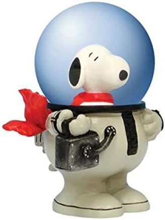 WL SS-WL-18238, 45 mm Peanuts Snoopy câinele în albul alb al astronautului globul de apă