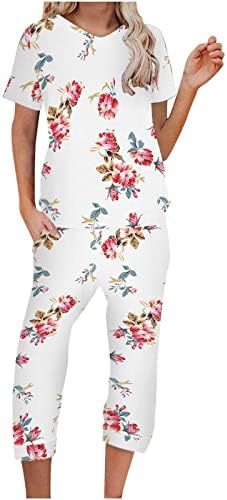 2023 îmbrăcăminte moda Y2K bumbac Grafic Print Floral pantaloni Set pentru femei toamna vara pantaloni Set 5H 5H