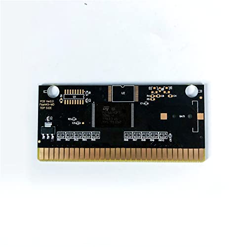 Aditi Foreman For Real - SUA etichetă Flashkit MD Electroless Gold PCB Card pentru Sega Genesis Megadrive Video Game Console