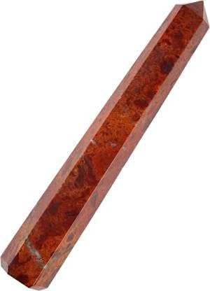 Aadhya Wellness cristal roșu Jasper creion piatră obelisc pentru Reiki Healing Grid Aura Cleaning Vastu Correction crystal