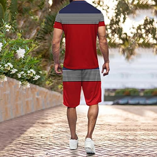 Xiloccer haine baggy bărbați ținute bune jogging ținute pentru bărbați tricou cu mânecă scurtă și pantaloni scurți set de vara