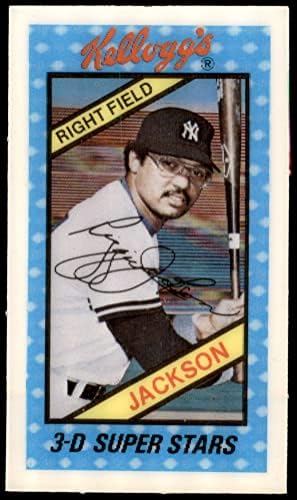 1980 Kelloggs # 26 Reggie Jackson New York Yankees NM/MT Yankees