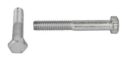5/8 x 18 HEX Machine Bolt A307 Oțel de zinc de oțel A, fir grosier, fir de 6, 5/8-11 x 18