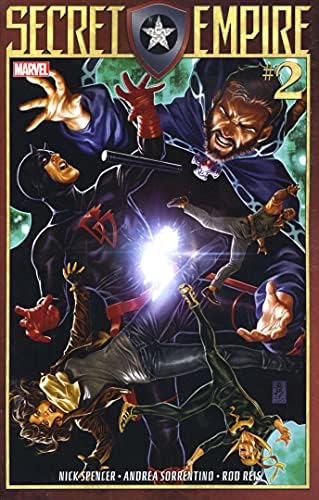 Imperiul Secret 2 VF / NM; carte de benzi desenate Marvel / Captain America Nick Spencer
