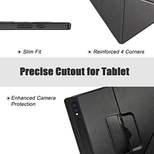 ESTE CASE NET pentru Samsung Galaxy Tab S8 Ultra 14.6 inch 2022 Eliberare cu suport pentru Pen, caracteristică cu Wake/Sleep