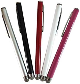Stylus Pen for iPad 4 - Evertouch Slimline Capaciitive Stylus, Slim Barrel Barrel Stylus cu vârf de fibmesh pentru iPad 4,