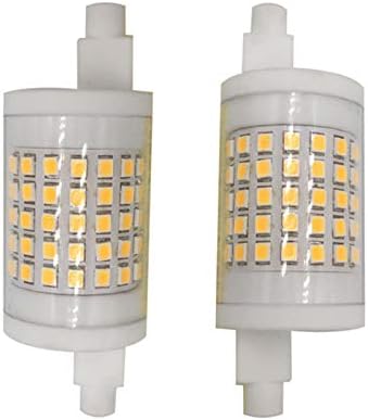 Becuri LED becuri 2 buc LED R7S 78MM 75 2835 ke ceramică 10W ce capac Transparent 85-265V