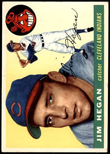 1955 Topps Baseball 7 Jim Hegan Excelent de Mickeys Cards