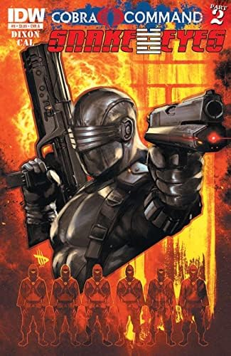 G. I. Joe: Snake Eyes 9A VF / NM ; carte de benzi desenate IDW / comanda Cobra 2