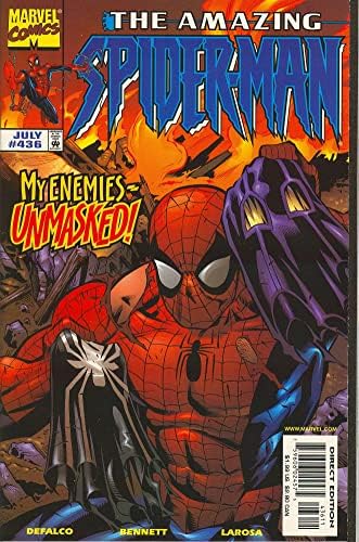 Amazing Spider-Man, The 436 VF / NM; carte de benzi desenate Marvel / Tarantula neagră