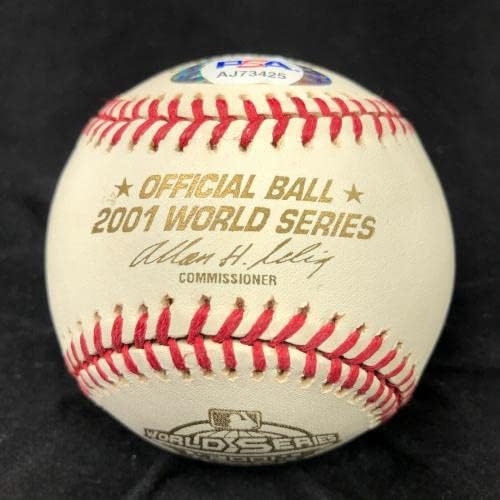 Roger Clemens a semnat 2001 WS Baseball PSA/ADN New York Yankees - Baseballs autografate