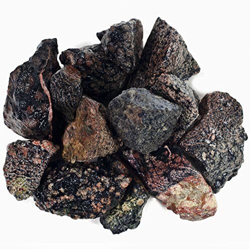 Pietre prețioase hipnotice Materiale: 5 lbs Bulk Rough Snowflake Obsidian Stones from Mexico-cristale naturale brute pentru