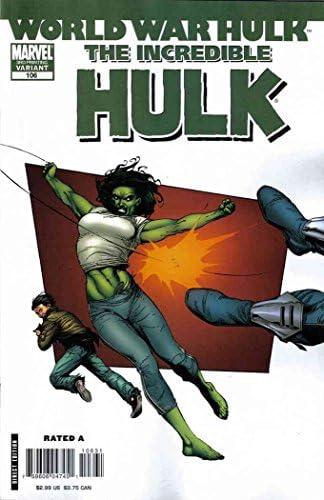 Hulk incredibil, A 106 VF / NM; Marvel carte de benzi desenate / Război Mondial Hulk Greg Pak