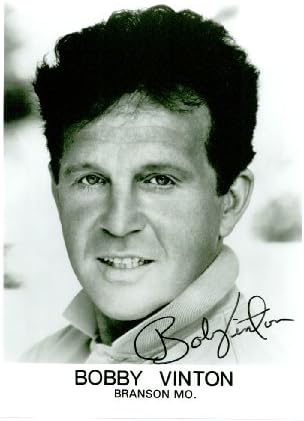 Bobby Vinton 8 X 10 Celebrity Photo Autograph