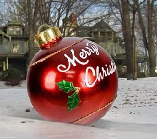NC Christmas Decoration Balloon 60cm Outdoor Fun imprimare PVC PROBLATABIL JOGIN BALL CROURI