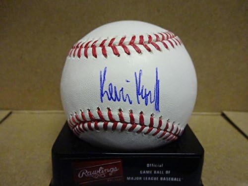 Kevin Kouzmanoff A's/Padres/Rockies/Indienii au semnat M.L. Baseball w/coa - baseball -uri autografate