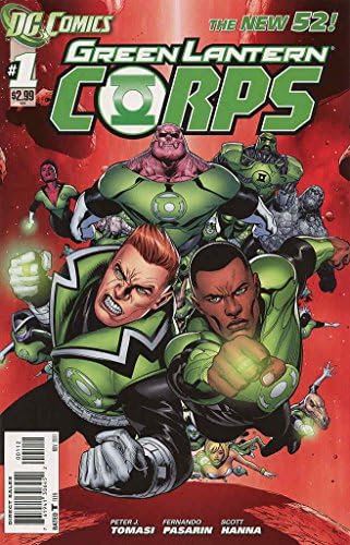 Green Lantern Corpul #1 VF / NM; DC carte de benzi desenate / noi 52