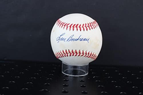 Lou Boudreau a semnat autograf de baseball Auto PSA/ADN AL88498 - Baseballs autografate
