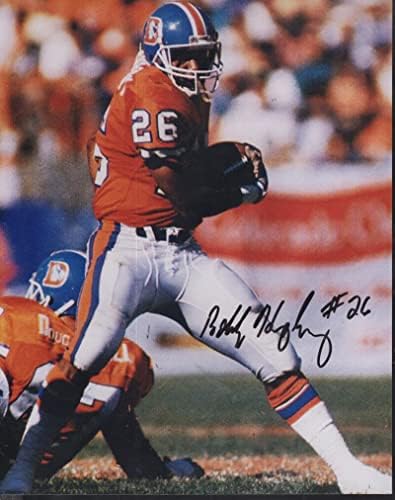 Bobby Humphrey Denver Broncos a semnat autografat 8x10 Foto cu CoA