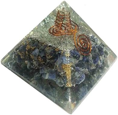 Lapis Lazuli Piatra Piramida Vindecare Cristale Reiki Organite Piramida Reiki Spritual Cadou Cu Roșu Cadou Husă