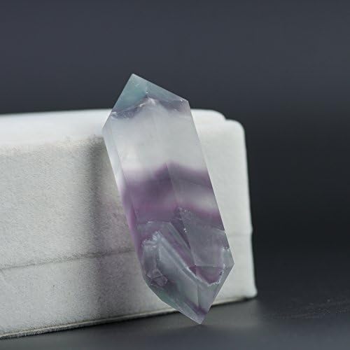 Hongjintian Cristale Naturale Rock Reiki Vindecare Fluorit Puncte / Bagheta De Cristal 2.12 Inch