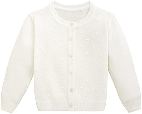 Cardigan tricotat pentru fete Lilax, închidere cu mânecă lungă pentru butoane