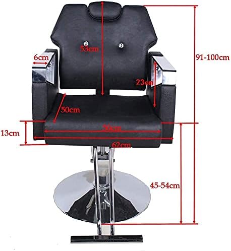 Scaun de salon scaun hidraulic pentru afaceri sau acasă, scaun de frizerie hidraulică grea Recline 360 ​​de grade pivotabile