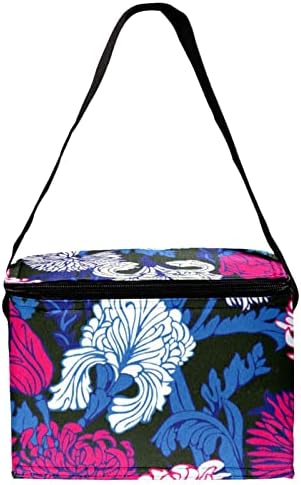 GUEROTKR un pachet de izolare pentru adulți cu o cutie de flori colorate cu frunze albastre