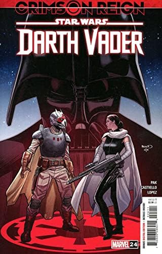 Star Wars: Darth Vader 24 VF / NM; carte de benzi desenate Marvel / Crimson Reign