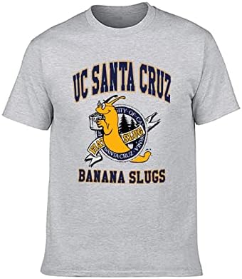 KKSEUZA FDASLJ UCSC Santa Cruz Banana Slug tricou gri cenușă