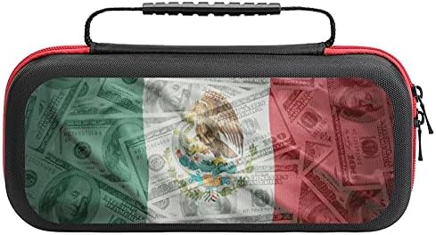 Steagul mexican pe comutator în dolar american care transportă carcasă de protecție pungă de coajă de protecție hard coajă