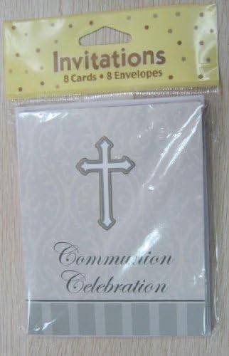 Invitații de sărbătoare de comuniune cu 8 număr, Crucea de devotament de argint